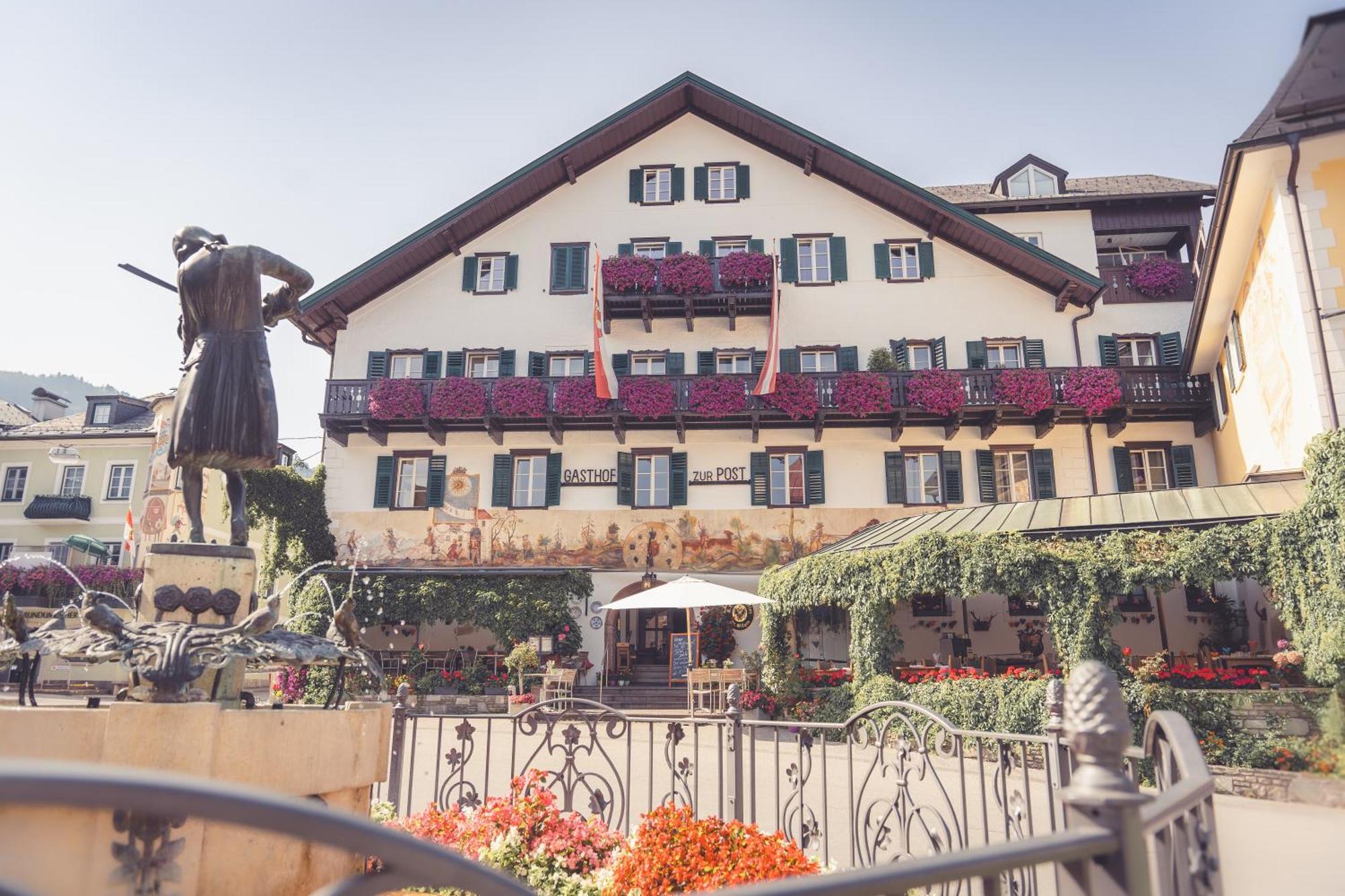 Hotel Gasthof Zur Post Sankt Gilgen Exterior photo